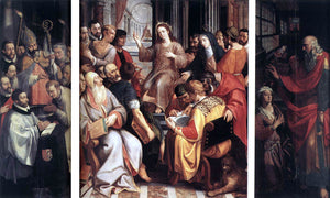  I Frans Francken Jesus Among the Doctors - Canvas Art Print