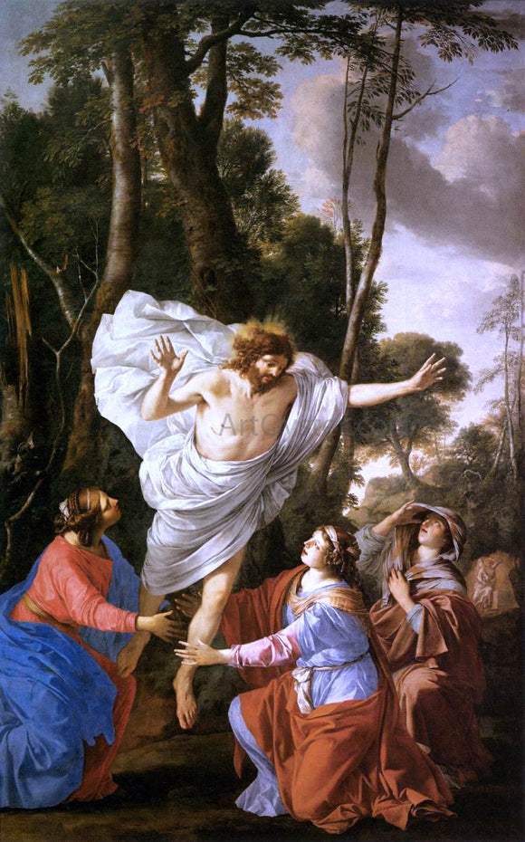  Laurent De La Hire Jesus Appearing to the Three Marys - Canvas Art Print