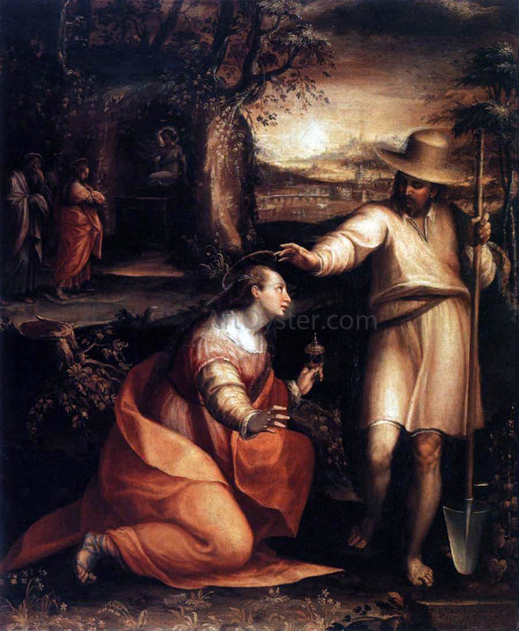  Lavinia Fontana Jesus Appears to Mary Magdalene - Canvas Art Print