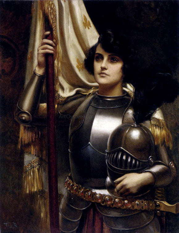  Harold Piffard Joan of Arc - Canvas Art Print