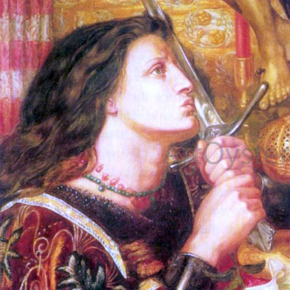  Howard Pyle Joan of Arc - Canvas Art Print