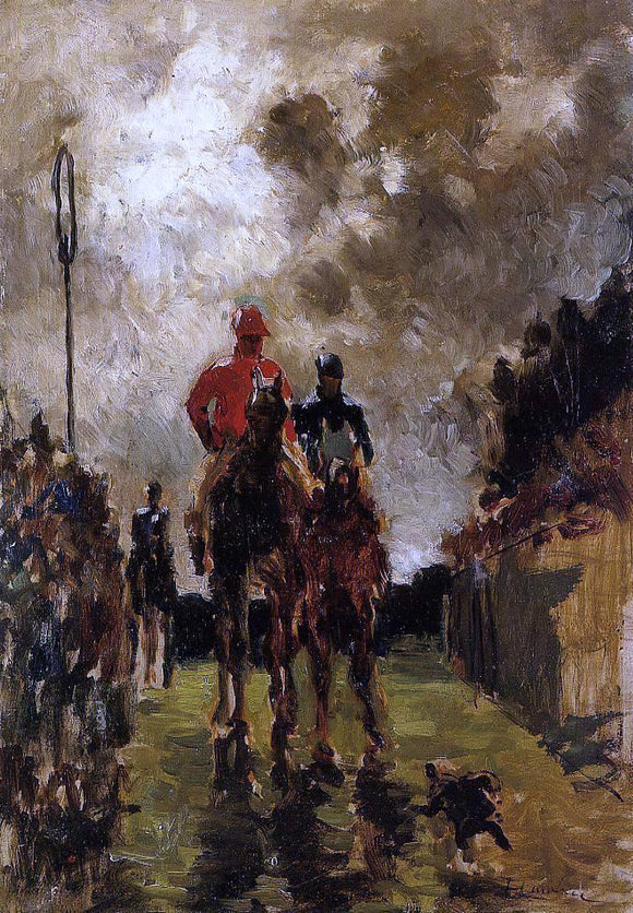  Henri De Toulouse-Lautrec Jockeys - Canvas Art Print