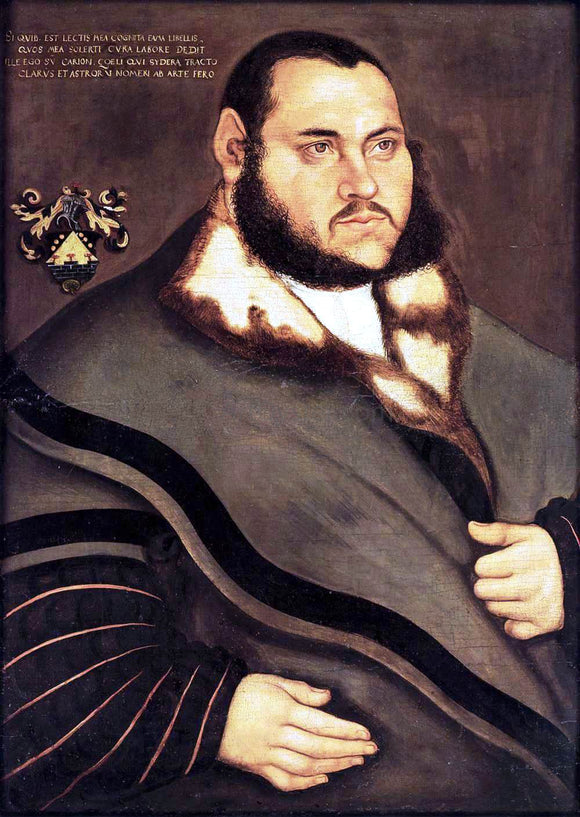  The Elder Lucas Cranach Johannes Carion - Canvas Art Print