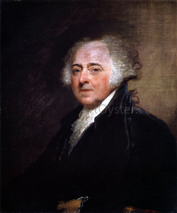  Gilbert Stuart John Adams - Canvas Art Print