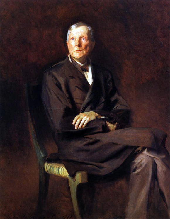  John Singer Sargent John D. Rockefeller - Canvas Art Print