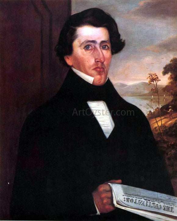  George Henry Durrie John Fisher Throckmorton Forman - Canvas Art Print