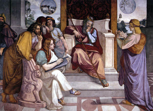  Peter Cornelius Joseph Interpreting Pharaoh's Dream - Canvas Art Print