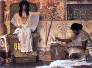  Sir Lawrence Alma-Tadema Joseph, Overseer of Pharaoh's Graneries - Canvas Art Print