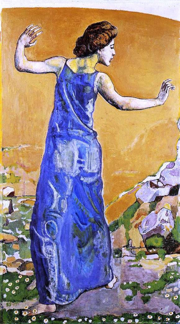  Ferdinand Hodler Joyous Woman - Canvas Art Print