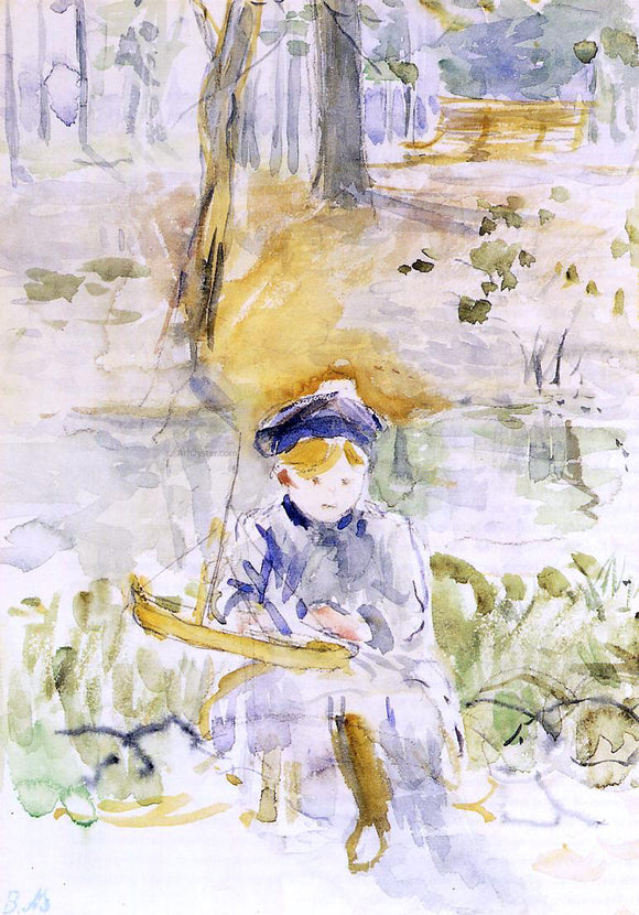  Berthe Morisot Julie and Her Boat - Canvas Art Print