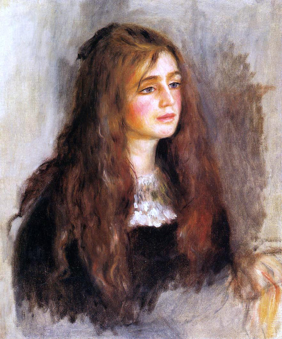  Pierre Auguste Renoir Julie Manet - Canvas Art Print