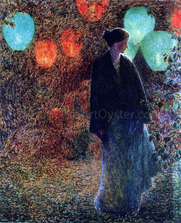  Frederick Childe Hassam July Night - Canvas Art Print