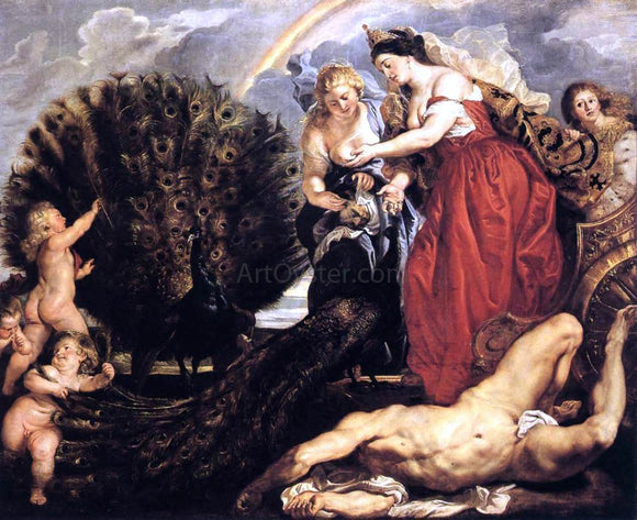  Peter Paul Rubens Juno and Argus - Canvas Art Print