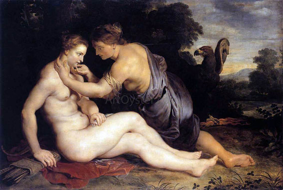  Peter Paul Rubens Jupiter and Callisto - Canvas Art Print