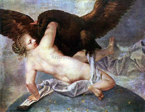  Marco Liberi Jupiter and Mnemosyne - Canvas Art Print
