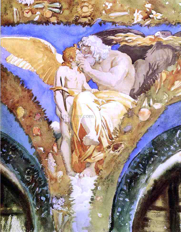  John Singer Sargent Jupiter Beseeching Eros - Canvas Art Print