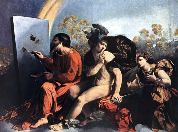  Dosso Dossi Jupiter, Mercury and the Virtue - Canvas Art Print