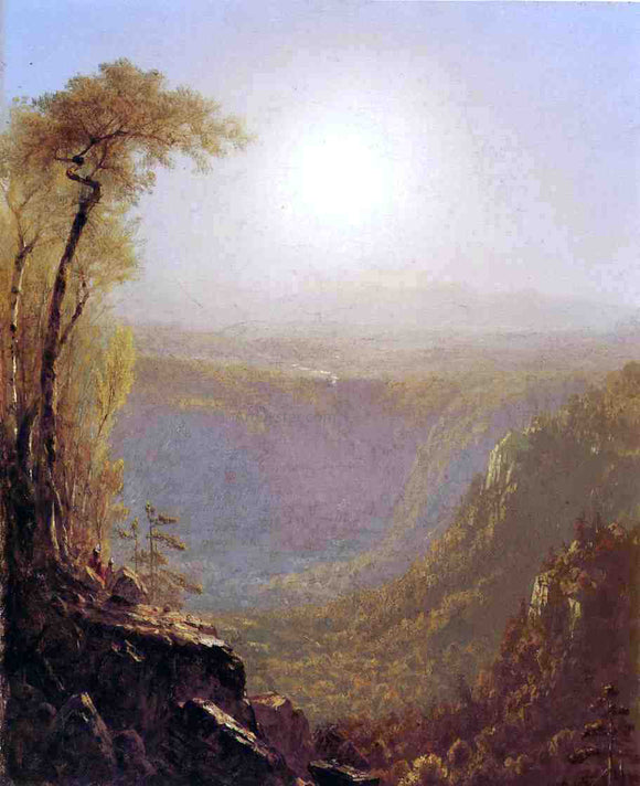  Sanford Robinson Gifford Kauterskill Clove, in the Catskills - Canvas Art Print