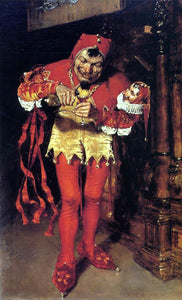  William Merritt Chase Keying Up - the Court Jester - Canvas Art Print