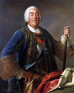  Pietro Antonio Rotari King Augustus III of Poland - Canvas Art Print