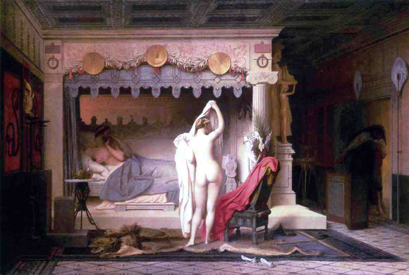  Jean-Leon Gerome King Candaules - Canvas Art Print