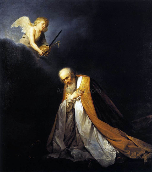  Pieter De Grebber King David in Prayer - Canvas Art Print