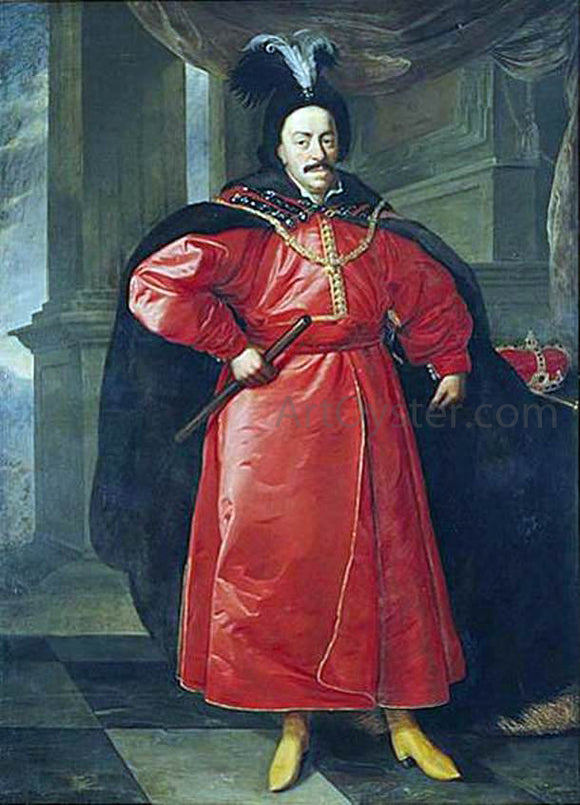  II Daniel Schultz King John Casimir II in Polish Costume - Canvas Art Print