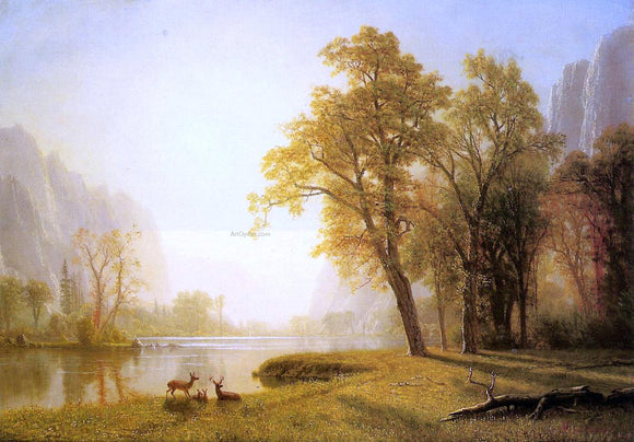  Albert Bierstadt Kings River Canyon, California - Canvas Art Print