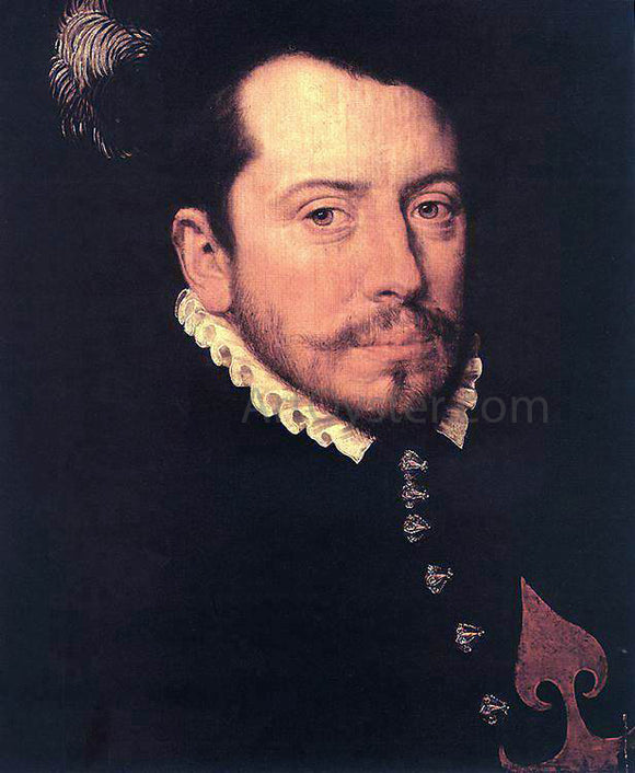  Anthonis Mor Van Dashorst Knight of the Spanish St James Order - Canvas Art Print