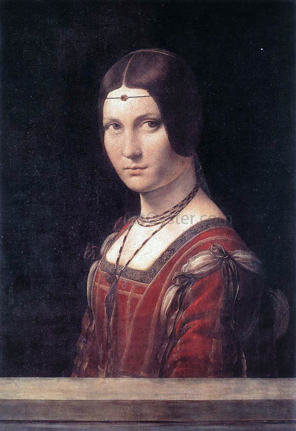  Leonardo Da Vinci La belle Ferroniere - Canvas Art Print