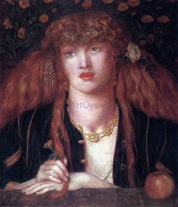  Dante Gabriel Rossetti La Bionda del Balcone - Canvas Art Print