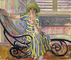  Henri Lebasque La Cigarette - Canvas Art Print