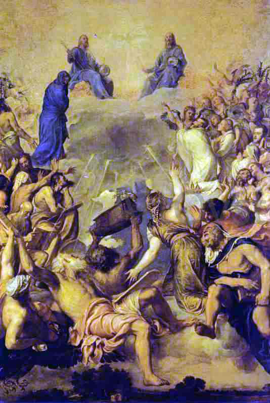  Titian La Gloria - Canvas Art Print