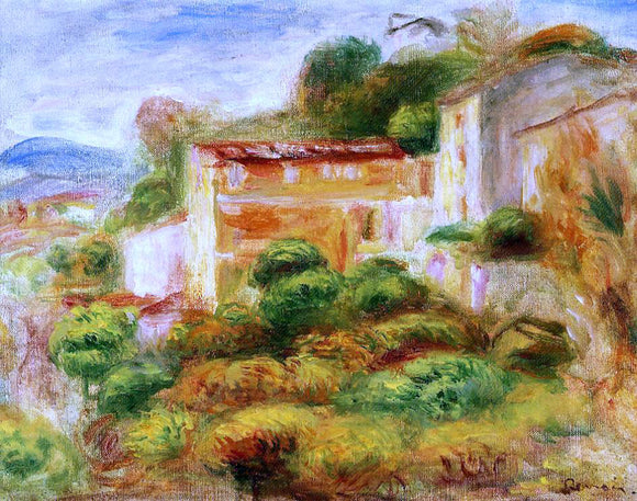  Pierre Auguste Renoir La Maison de la Poste - Canvas Art Print