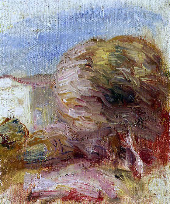  Pierre Auguste Renoir La Poste at Cagnes - Canvas Art Print