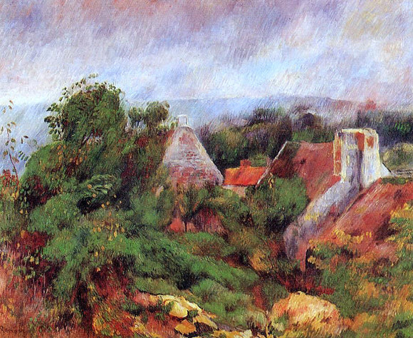  Pierre Auguste Renoir La Roche-Goyon - Canvas Art Print