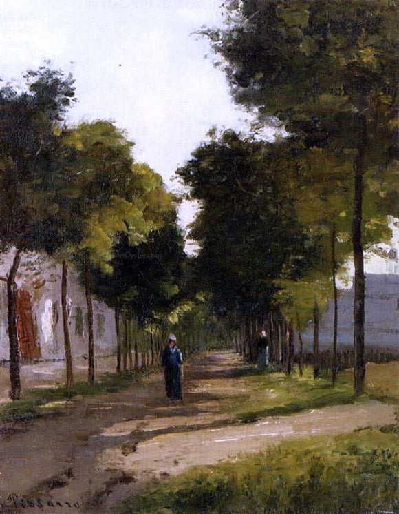 Camille Pissarro La Route - Canvas Art Print