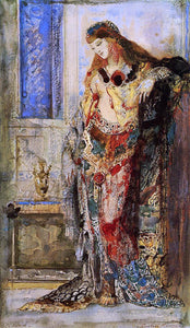  Gustave Moreau La Toilette - Canvas Art Print