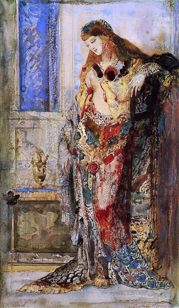  Gustave Moreau La Toilette - Canvas Art Print