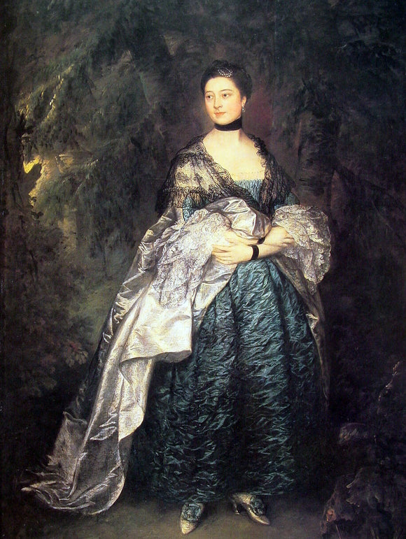  Thomas Gainsborough Lady Alston - Canvas Art Print