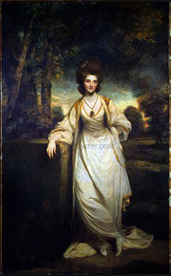  Sir Joshua Reynolds Lady Elizabeth Compton - Canvas Art Print