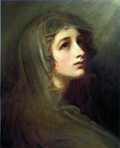  George Romney Lady Hamilton as a Vestal - Canvas Art Print
