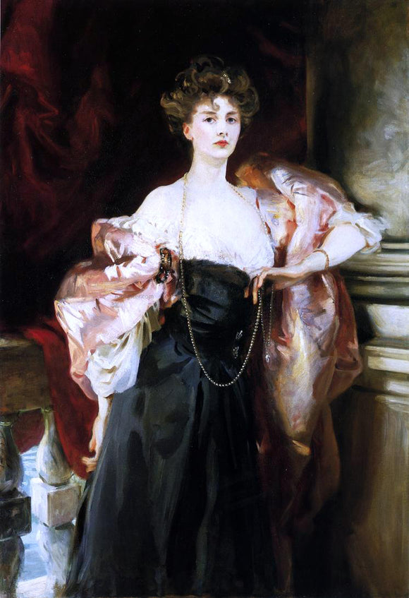  John Singer Sargent Lady Helen Vincent, Viscountess d'Abernon - Canvas Art Print
