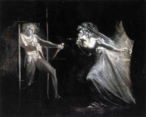  John Henry Fuseli Lady Macbeth with the Daggers - Canvas Art Print