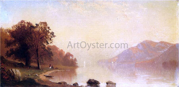  Alfred Thompson Bricher Lake George - Canvas Art Print