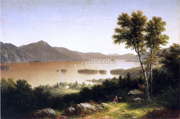  John W Casilear Lake George - Canvas Art Print
