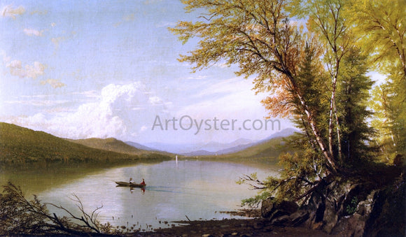  Richard William Hubbard Lake George - Canvas Art Print