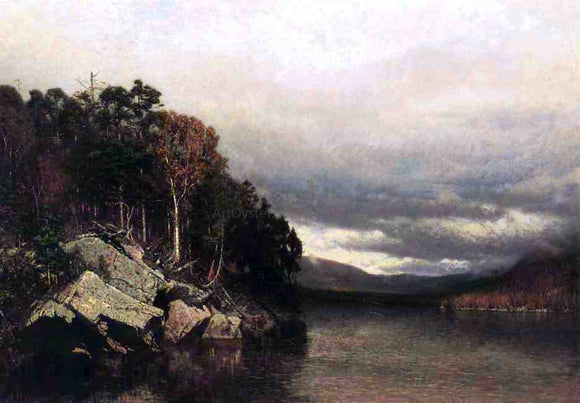 Alexander Helwig Wyant Lake George - Canvas Art Print