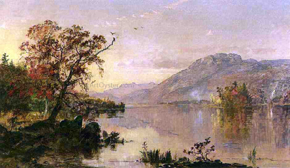  Jasper Francis Cropsey Lake George, New York - Canvas Art Print