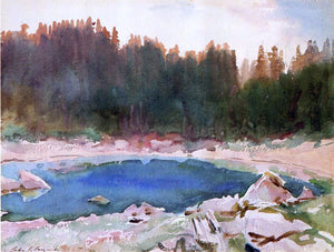  John Singer Sargent Lake in the Tyrol - Canvas Art Print